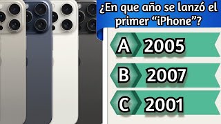 PREGUNTAS de CULTURA GENERAL ⏰  ¿CUÁNTO SABES 🤔  quiz [upl. by Kegan950]