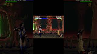 Shang Tsung Sindel Kitana 100 Combo retrogaming umk3 mortal combo glitch gaming shortvideo [upl. by Uttasta]