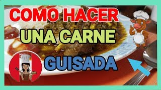 COMO PREPARAR ESTOFADO DE CARNE FACILITO  COMIDA PERUANA  RECETA DE ACOMERPE [upl. by Gerlac]