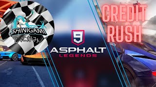 Asphalt 9 Switch credit rush MP hang out Ft BoomStick OZ Road to Unite  4 [upl. by Rikahs]