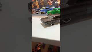 Hot wheels custom 64 impala Cheech amp Chong hotwheels lowrider chevy impala diecast custom [upl. by Attenahs]