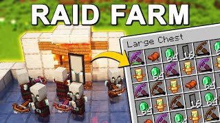 How To EASILY Upgrade Your RAID FARM In Minecraft Bedrock Edition Bad Omen Farm MCPE Xbox PC [upl. by Lesab]