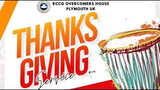 RCCG Overcomers House Plymouth UK  Thanksgiving Service  Theme Author amp Finisher [upl. by Holder]