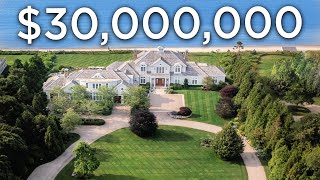 Inside a WorldClass 30000000 Private Beach Estate on Nantucket Sound [upl. by Shaffert]