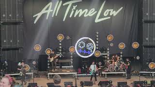 All Time Low Avril Lavigne Greatest Hits Tour 2024 at Shoreline Mountain View Ca Tuesday May 28 24 [upl. by Sheffie]