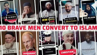 Secrets Behind Islamic Conversions Revealed PT3 Ten Men Who Reverted To Islam  quotBOOST YOUR FAITHquot [upl. by Eiznekam]