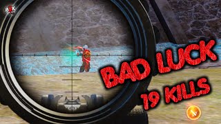 B2K Fan MY BAD LUCK SOLO VS SQUAD GAMEPLAY  19 KILLS [upl. by Dionis]