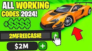 NEW ALL WORKING CODES FOR CAR DEALERSHIP TYCOON IN 2024 ROBLOX CAR DEALERSHIP TYCOON CODES [upl. by Delanty739]