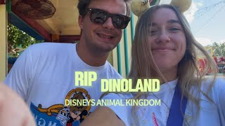 RIP DINOLAND AT DISNEY’S ANIMAL KINGDOM [upl. by Germayne908]