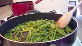 Sauteed String Beans [upl. by Ayalahs58]