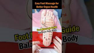 Easy Foot Massage for Better Organ Health [upl. by Vani889]