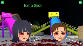 YUTA MIO Exe Horror Extra Slide 😱  SAKURA School Simulator Horror Drama 👺 [upl. by Greenstein]