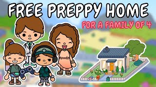 Free Preppy Home Makeover 💛🏆 Toca Boca Free House Ideas 🤩 TOCA GIRLZ [upl. by Adnwahsar]