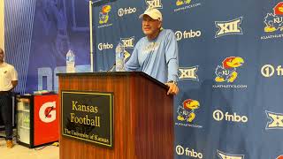 Lance Leipold previews Illinois [upl. by Anyr984]