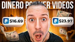 3 Apps que PAGAN Dinero REAL por VER VIDEOS 2024 [upl. by Engel]