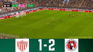 NECAXA VS TIJUANA 12  LIGA MX JORNADA 10 APERTURA 24  SIMULACIÓN fifa [upl. by Nitfa805]