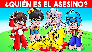 ¿QUIÉN ES EL ASESINO 🤔🔪 MOMENTOS DIVERTIDOS en ROBLOX [upl. by Enialem]