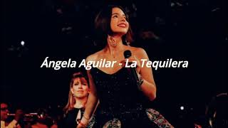 La Tequilera  Ángela Aguilar Letra [upl. by Argyle]