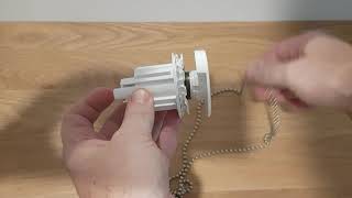 How to replace a chain in a roller blind [upl. by Shani]