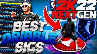 BEST DRIBBLE MOVES 2K22 NEXT GEN FASTEST DRIBBLE SIGS 2K22 NEXT GEN BEST DRIBBLE ANIMATIONS 2K22 [upl. by Lesh441]