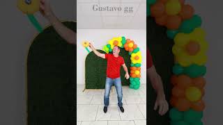 BIRTHDAY DECORATION IDEAS AT HOME 🥳 balloon video 🎈 balloon cartoon tiktok cartoon balloon [upl. by Ugo]