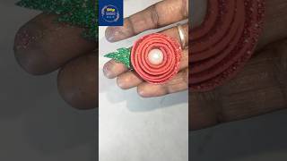 Glitter foam sheet తో easy flower తెలుగులో diysewingtelugu [upl. by Tserrof]