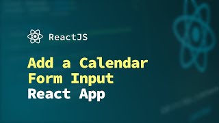 How to Add a Date and Date Range Picker Input in React with PrimeReact  ReactJS  PrimeReact [upl. by Nitsreik]