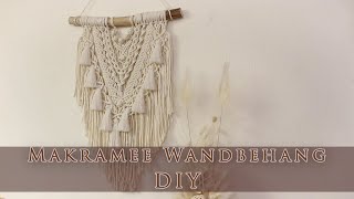 Makramee Wandbehang DIY Anleitung  FreeStyle [upl. by Bram]