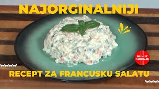 Francuska salata  kraljica blagdanskog stola [upl. by Refynnej983]