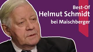 Best of quotHelmut Schmidt bei Sandra Maischbergerquot [upl. by Bunde]