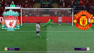 LIVERPOOL vs MANCHESTER UNITED Penalty shootout FIFA 22 [upl. by Yaj316]