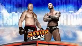 Randy Orton und Brock Lesnar sprechen über ihre SummerSlam Kollision Raw 8 August 2016 [upl. by Ydroj]