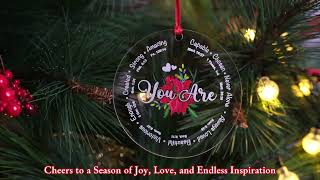 Christian Gifts Ornaments  Catholic Religious Spiritual Gifts Inspirational Motivational Gift [upl. by Anhavas126]