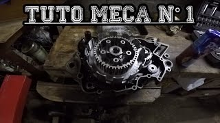 Tuto Meca n°1  Démontage partie embrayage 125 KTM [upl. by Eiten]