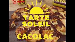 Tarte soleil choconoisette [upl. by Garrot]