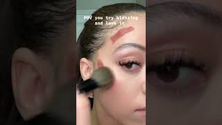 New trend Blonzing The Ultimate Blush  Bronzer Glow Hack makeuplook trend makeuptutorial [upl. by Changaris658]