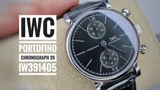 IWC Portofino Chronograph 39 IW391405 [upl. by Danice151]