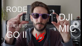 Dji Mic VS Rode Wireless Go 2 en français [upl. by Benito]