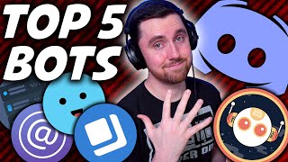 Top 5 DISCORD BOTS You NEED In Your Discord Server [upl. by Ramso]