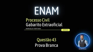 ENAM II Correção Processo Civil Questão 43 Competência e Coisa Julgada em Ação Civil Pública 📚 [upl. by Arnoldo512]