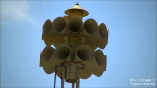 Messed up Sounding 3T22 Weekly Storm Siren Test quotHiLoFast Wailquot  Joanna SC 61414 [upl. by Silberman997]