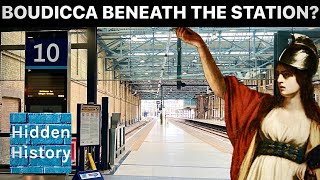 Is the Celtic queen Boudicca who fought the Romans buried under King’s Cross station in London [upl. by Haisoj]