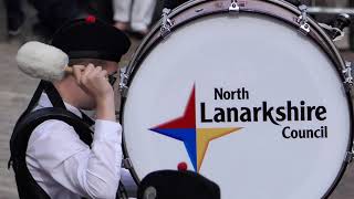 North Lanarkshire Council Pipe Band [upl. by Lennahs]