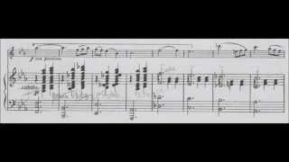 Franz von Vecsey  Valse triste for violin and piano audio  sheet music [upl. by Aivilo]