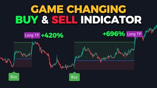 NEW GameChanging Buy Sell TradingVew Indicator 🚀 Extremely Accurate [upl. by Leksehcey746]