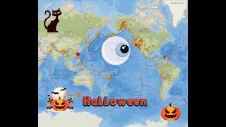 Halloween Earthquake Activity Chance of Xflares Thursday 10312024 [upl. by Corilla]