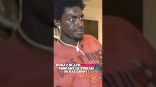 Kodak Black étrange pendant le stream de Kai Cenat kaicenat kodakblack liluzivert stream [upl. by Yrrag]