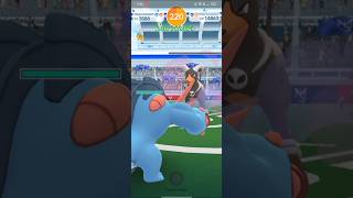 quotMega swampert vsquotMega houndour quot in Pokemon go 💪😱pokemon battle raids shorts video [upl. by Asereht]