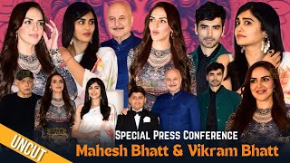 Adah Sharma Esha Deol Anupam Kher Ishwak Singh at Mahesh Bhatt Vikram Bhatt Press Conference [upl. by Leis]