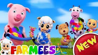 Colors Song  Learn Colors  Nursery Rhymes  Baby Songs  Kids Rhymes by Farmees [upl. by Prowel]